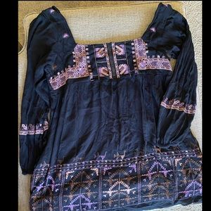 Free People black dress, size XL